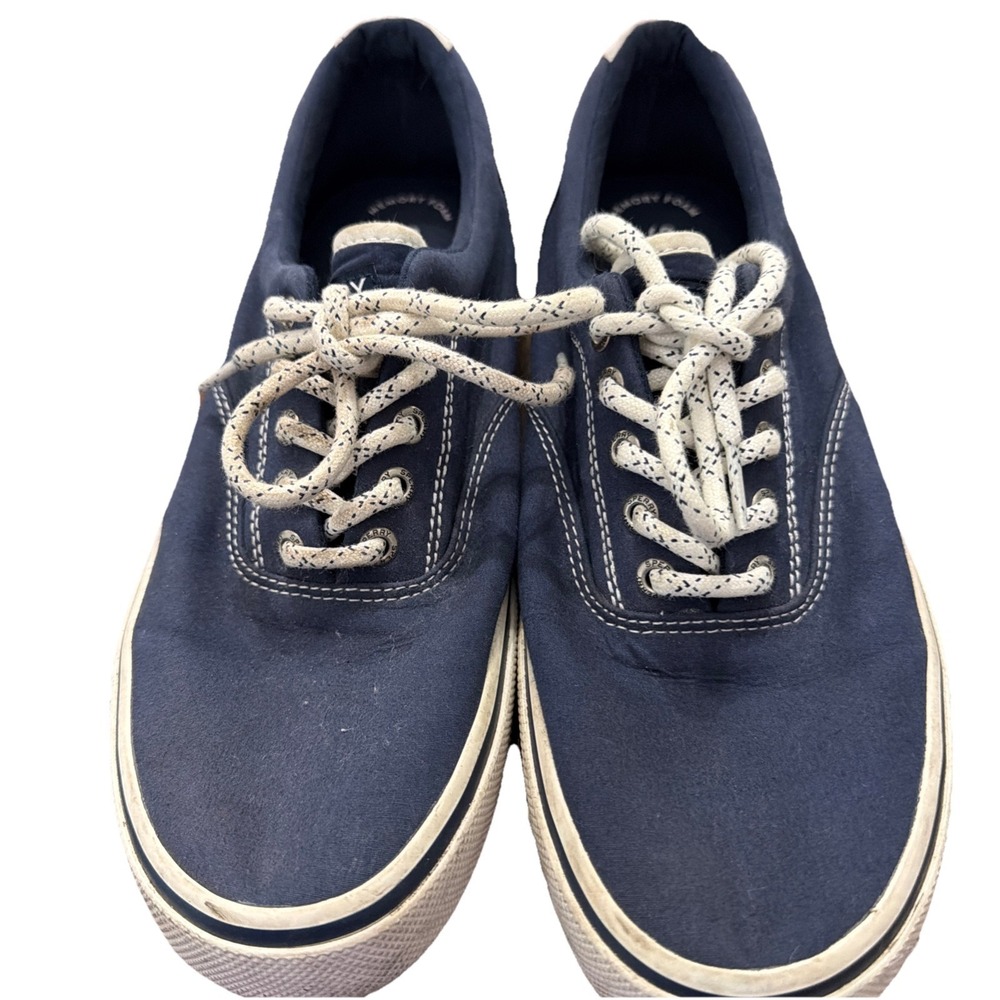 Sperry Striper II Mens 9 / W 10.5 Comfortable, Casual Deck Shoe Blue/White